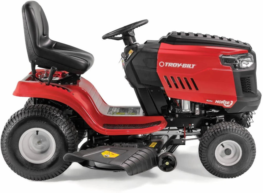 Horse 42 Hydrostatic Lawn Riding Mower, 579cc Engine, High Back Seat, 2-Year Warranty
