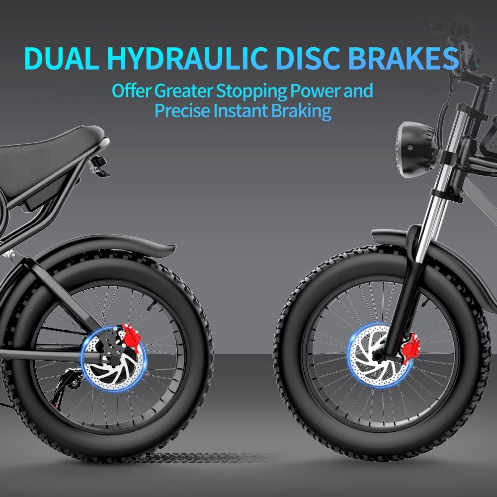 Electric Bike for Adults, 1000/2000W, 25-37Mph