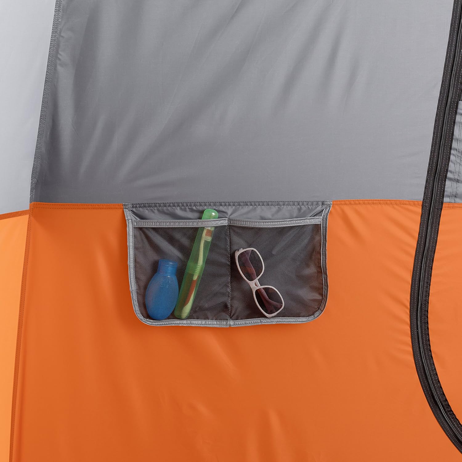 CORE Straight Wall Cabin Tents | 10 Person / 11 Person / 12 Person Large Multi Room Family Tents for Car Camping & Outdoor Adventures