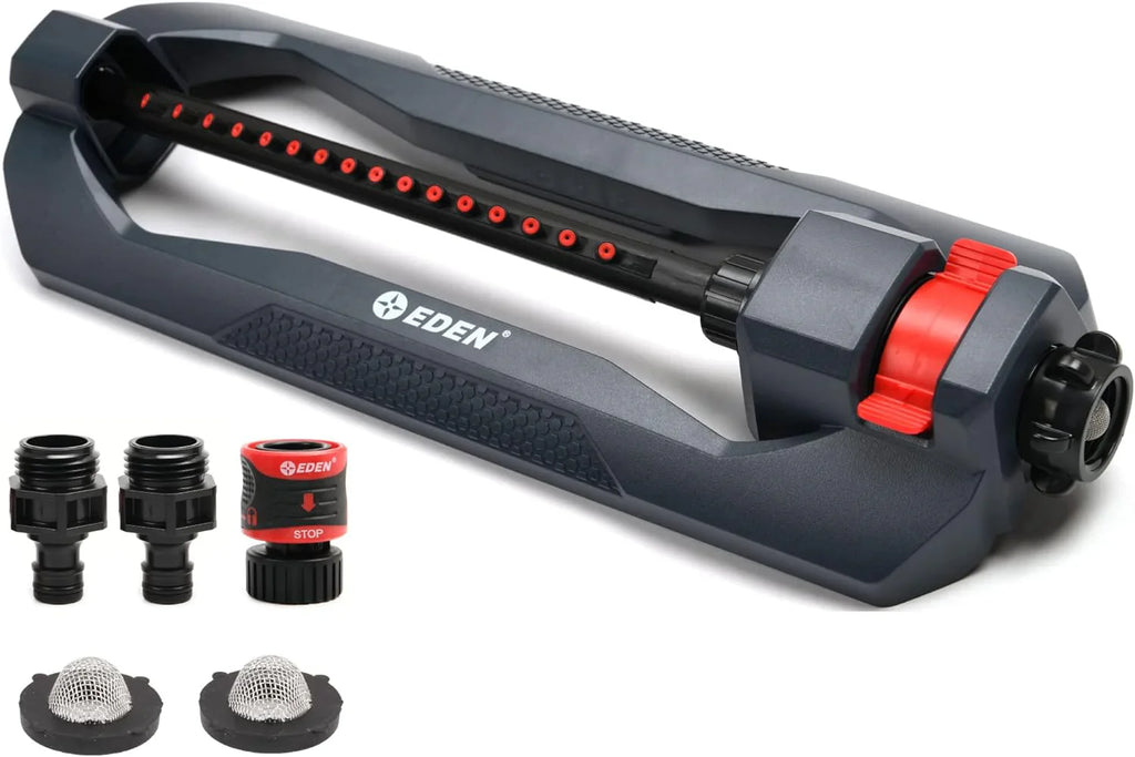 Eden Lawn & Garden Essential Oscillating Sprinkler | Water Sprinkler for Yard