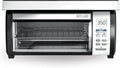 BLACK DECKER SpaceMaker Under Counter Toaster Oven, Digital Controls, Black/Stainless Steel, Fits 9�测�� Pizza or 4 Slices