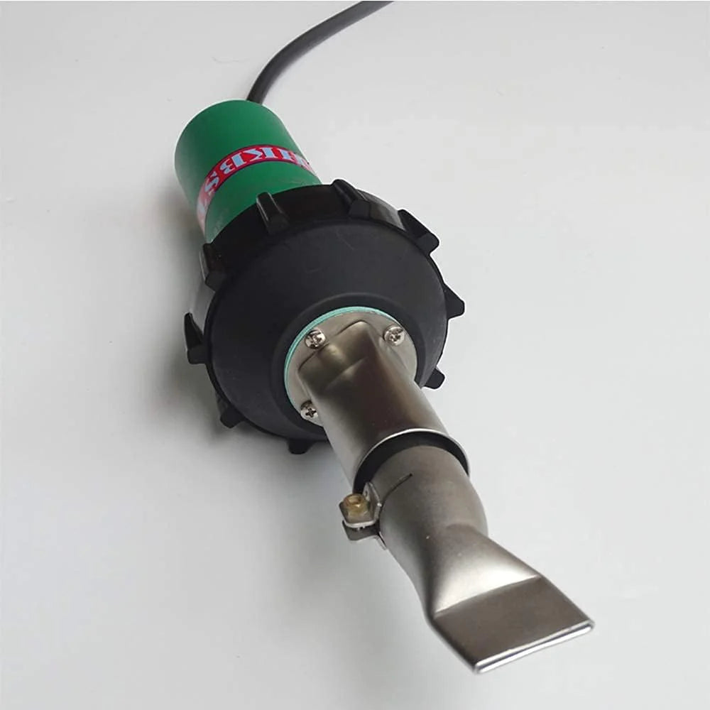 Hot Air Plastic Welder 110V 1600W Heat Gun Professional Welding Torch Gun for PVC, TPO, Vinyl Roof,Plastic Welding Kit with Welding Nozzles, Seam Rollers,All in one Plastic Welder Repair Kit