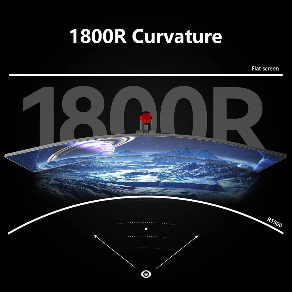 INNOCN 49" Curved Gaming Monitor, 144Hz, HDR400, USB-C, 49C1G