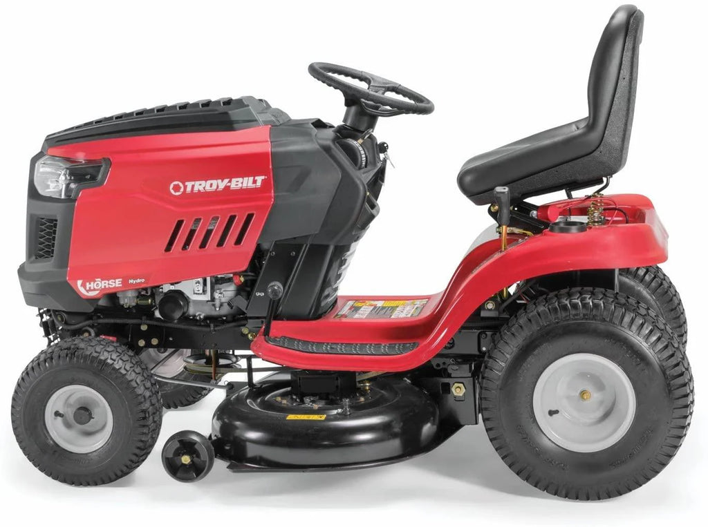 Horse 42 Hydrostatic Lawn Riding Mower, 579cc Engine, High Back Seat, 2-Year Warranty