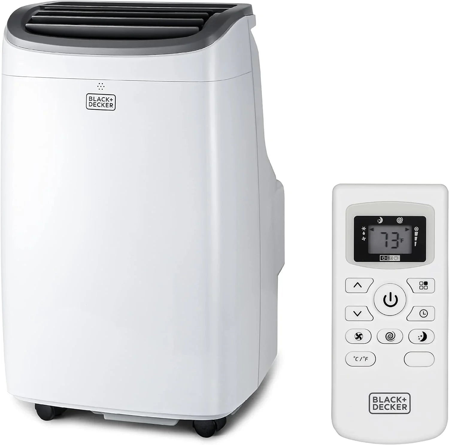 BLACK+DECKER 8,000 BTU Portable Air Conditioner up to 350 Sq.ft with Remote Control