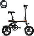 EB3 Electric Bike Adults 21mph, 500W Peak Motor, 270Wh Battery, Rear Suspension, 3 Levels Assist, 14" Folding Ebike for Adults and Teens, Complies to UL2849