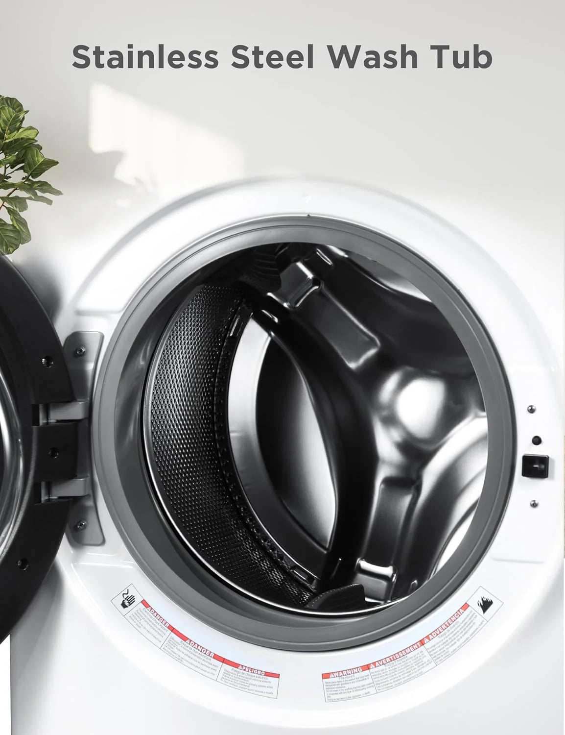 BLACK+DECKER 0.9 Cu. Ft. Portable Washing Machine - 5 Wash Cycles