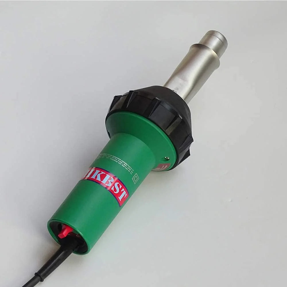 Hot Air Plastic Welder 110V 1600W Heat Gun Professional Welding Torch Gun for PVC, TPO, Vinyl Roof,Plastic Welding Kit with Welding Nozzles, Seam Rollers,All in one Plastic Welder Repair Kit