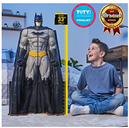 Batman, Bat-Tech Batcave, Giant Transforming Playset with Exclusive 4�� Batman Figure and Accessories