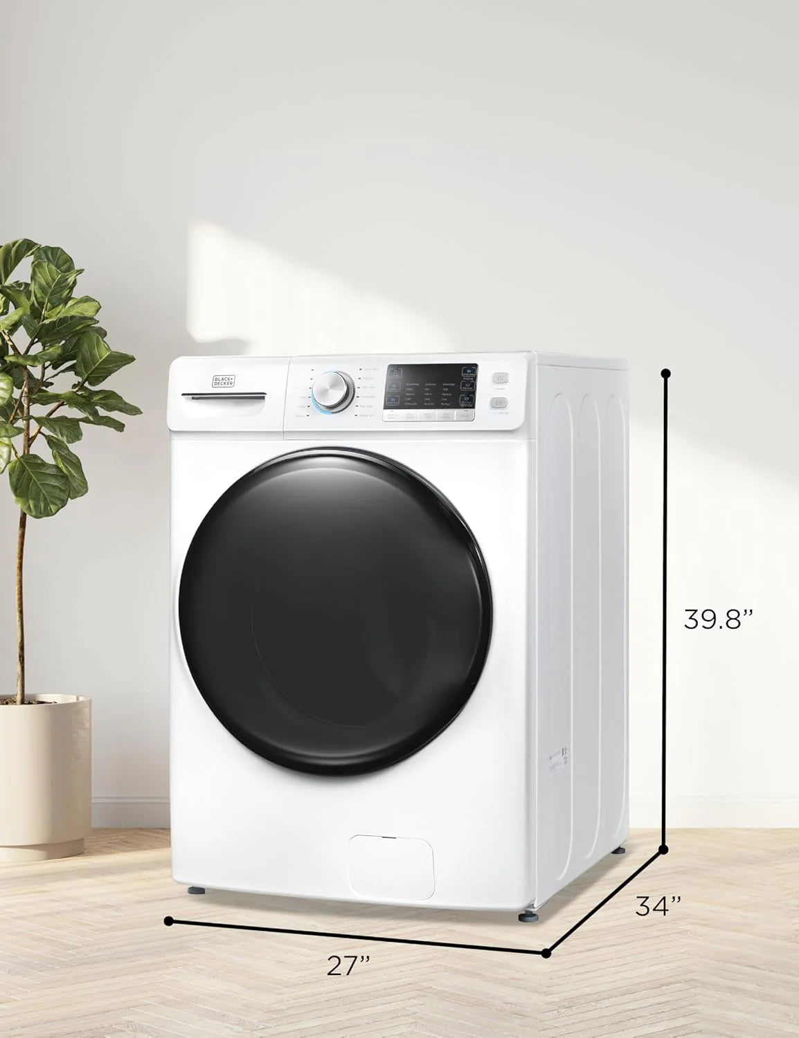 BLACK+DECKER 0.9 Cu. Ft. Portable Washing Machine - 5 Wash Cycles
