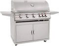 Blaze Freestanding Grill with Lights (BLZ-5LTE2-LP-BLZ-5-CART), 40-inch, Propane Gas