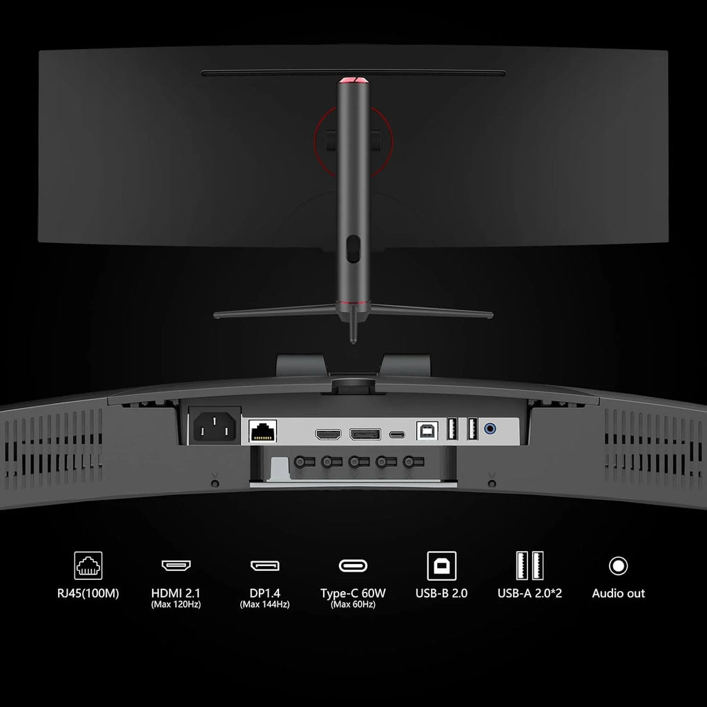 INNOCN 49" Curved Gaming Monitor, 144Hz, HDR400, USB-C, 49C1G