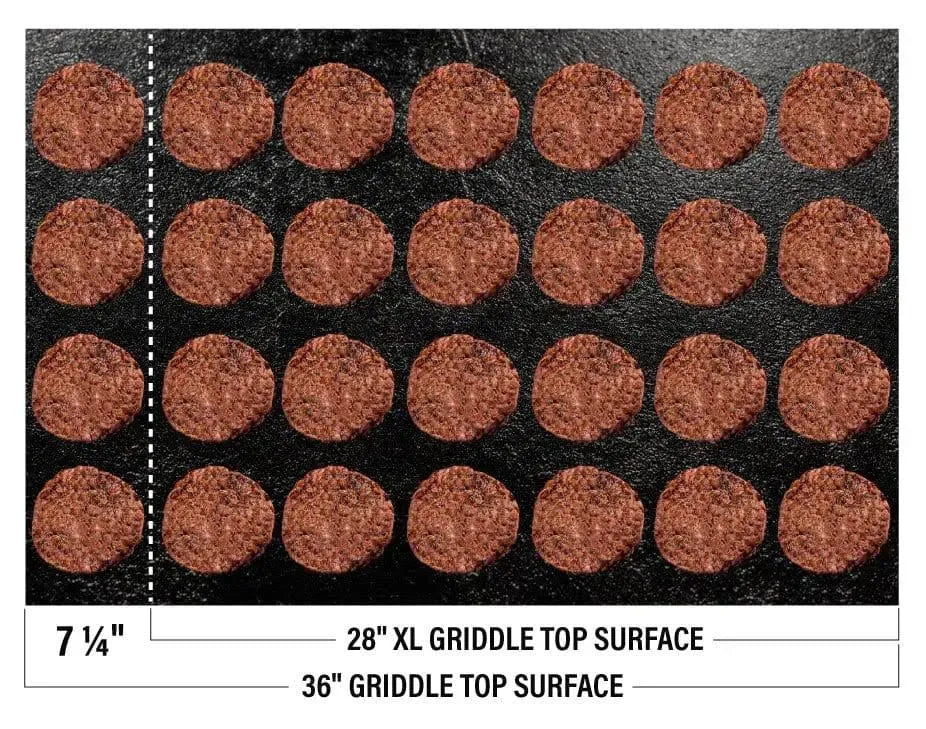 Blackstone 3-Burner 28" XL Griddle with Hood in Black